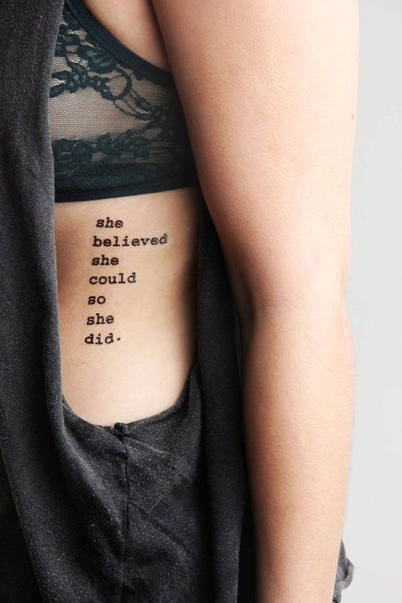 She believed she could so she did. #amen