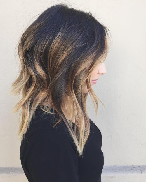 Medium Balayage Hairstyles