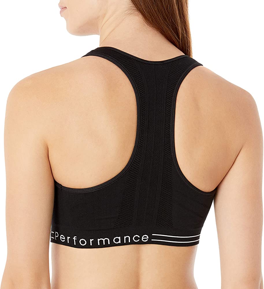 back view of Calvin Klein - Women's Premium Performance Medium-Impact Sports Bra