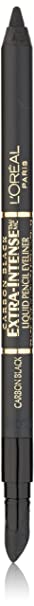 L'Oreal Paris Extra-Intense Liquid Pencil Eyeliner, Carbon Black, 0.03 Ounces