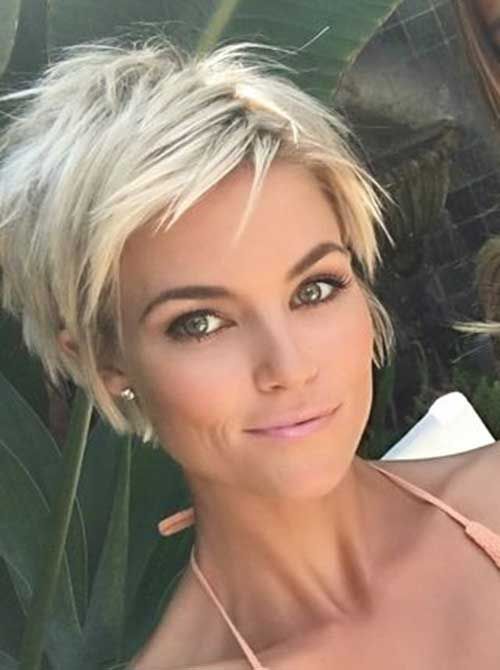 Layered longer pixie haircut for women over 30