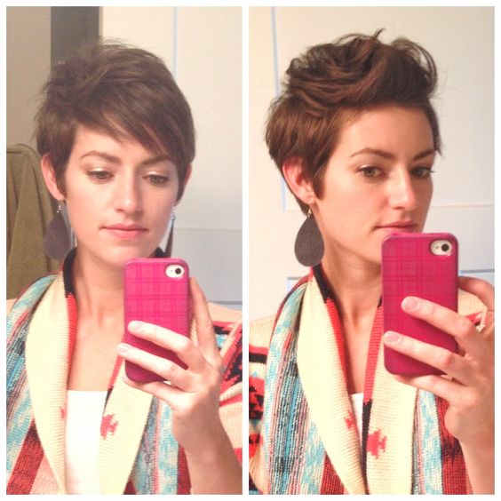 Short Pixie Haircut