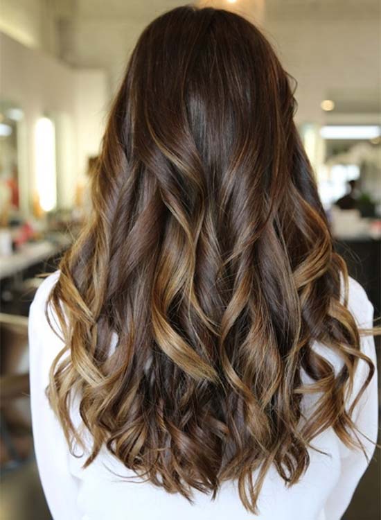 Easy Long Hairstyles - Long Balayage Hairstyles