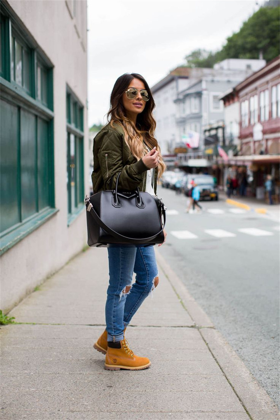 Timberlands boot outfit ideas 31