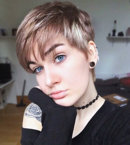 cute short pixie haircuts