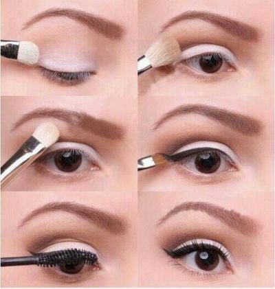 Step By Step Natural eyeshadow tutorials