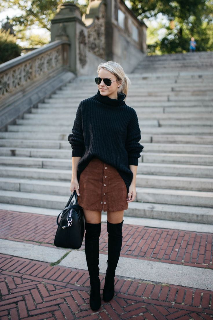 Thigh high boots chunky sweaters outfit How to Wear Thigh High Boots, and What to Wear with Them