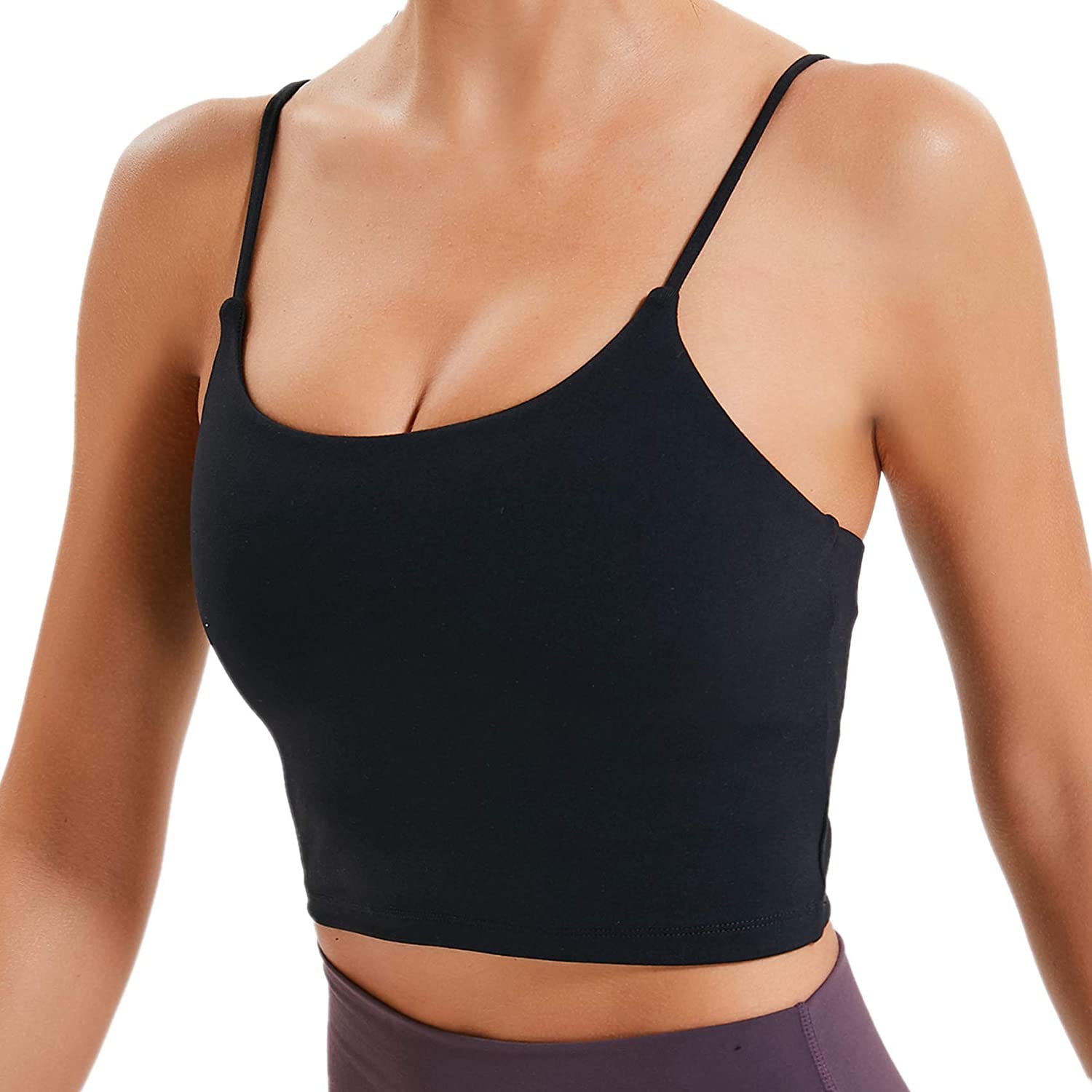 Supportive Sports Bra: Lemedy Padded Sports Bra Fitness Tank Top