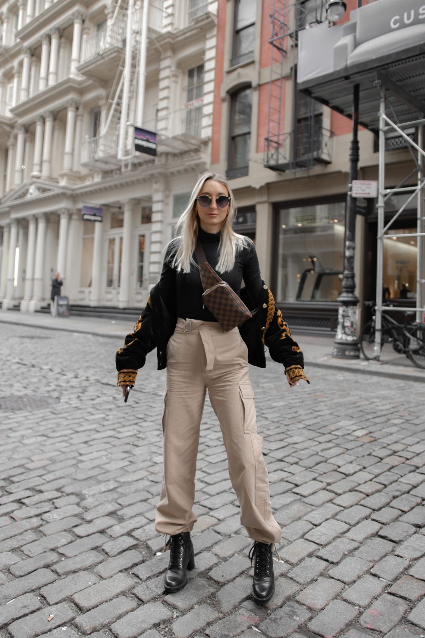 Cargo Pants, NYFW Street Style - Chiara | Nyfw street style, Cargo pants outfit, Cargo pants