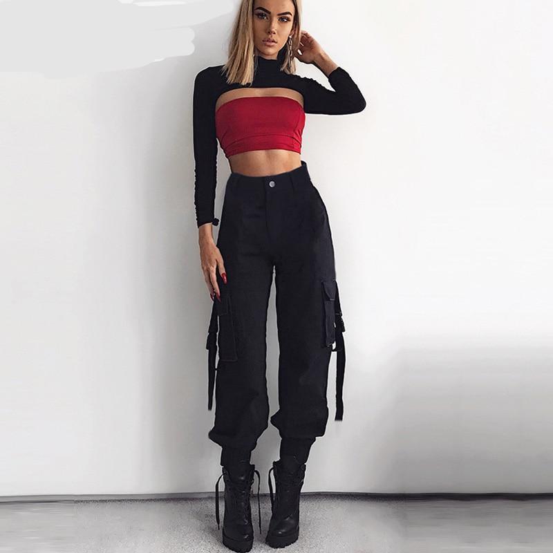 streetwear cargo pants women online -