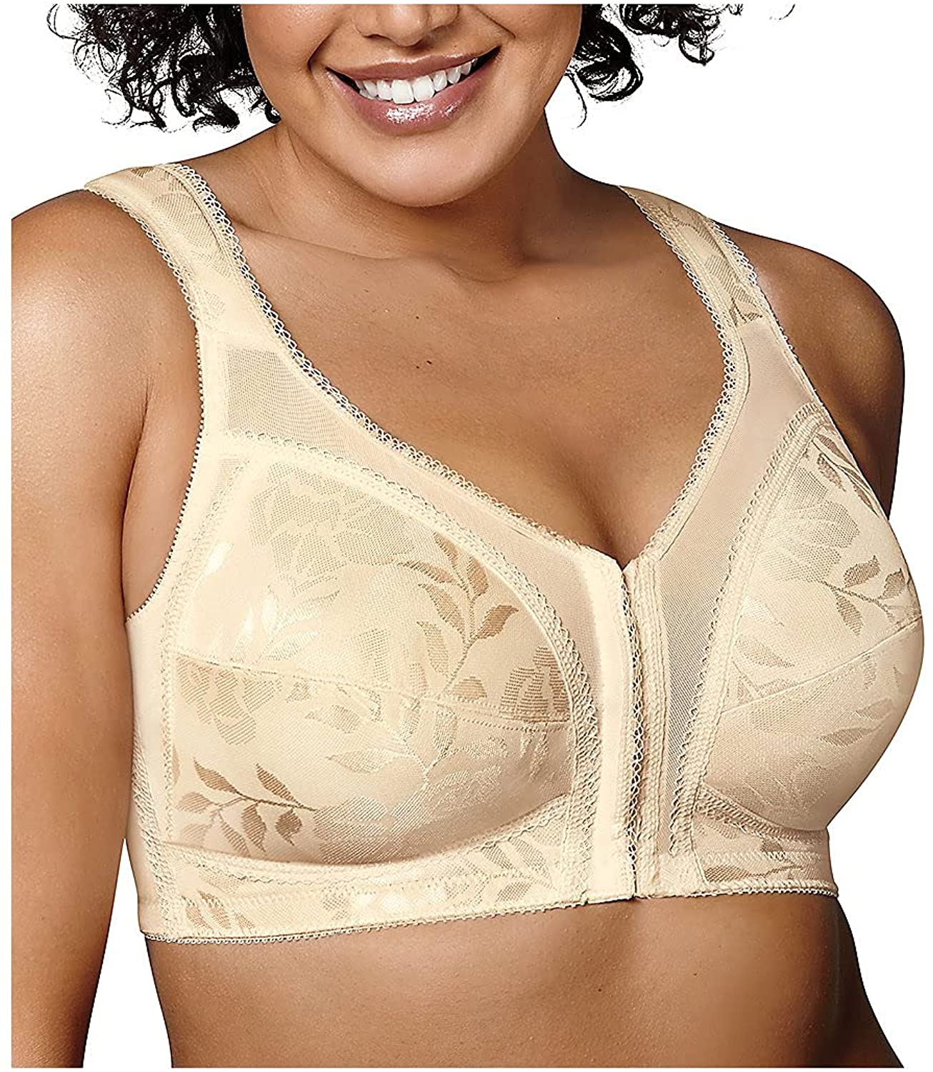 Playtex -Women\'s 18 Hour Front-Close Wire-free Bra w/ Flex Back