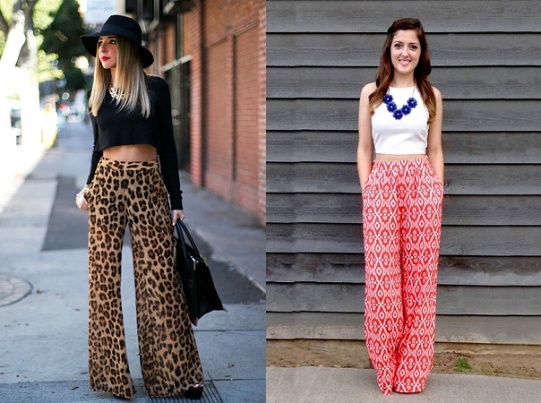 Palazzo With Crop Tops - FashionBuzzer.com