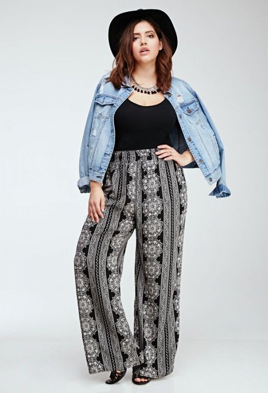 plus size palazzo pants outfits cheap online