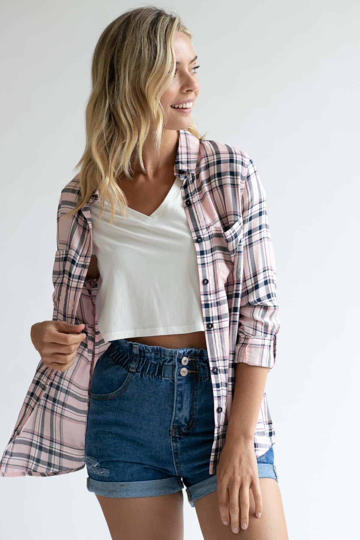 Pink Summer Flannel - Ragstock