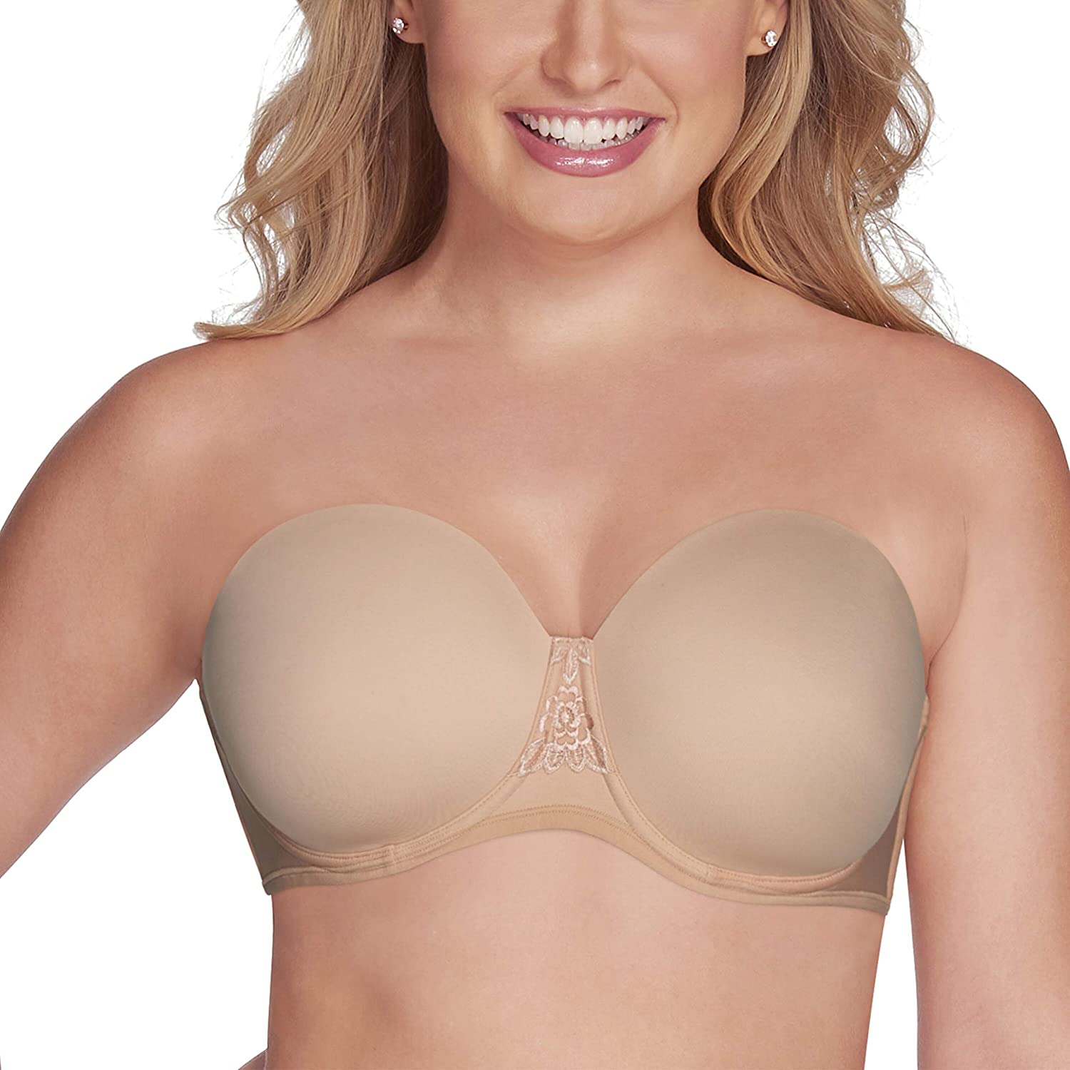 Best Big Boob Strapless Bra for Back Smoothing Vanity Fair Full-Figure Underwire Strapless Bra