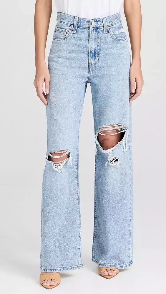 Levis Ribcage Wide Leg Jeans