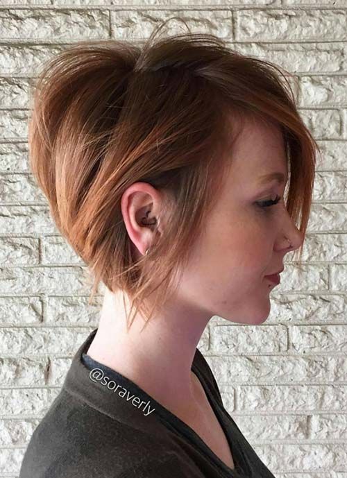 Chic short haircut